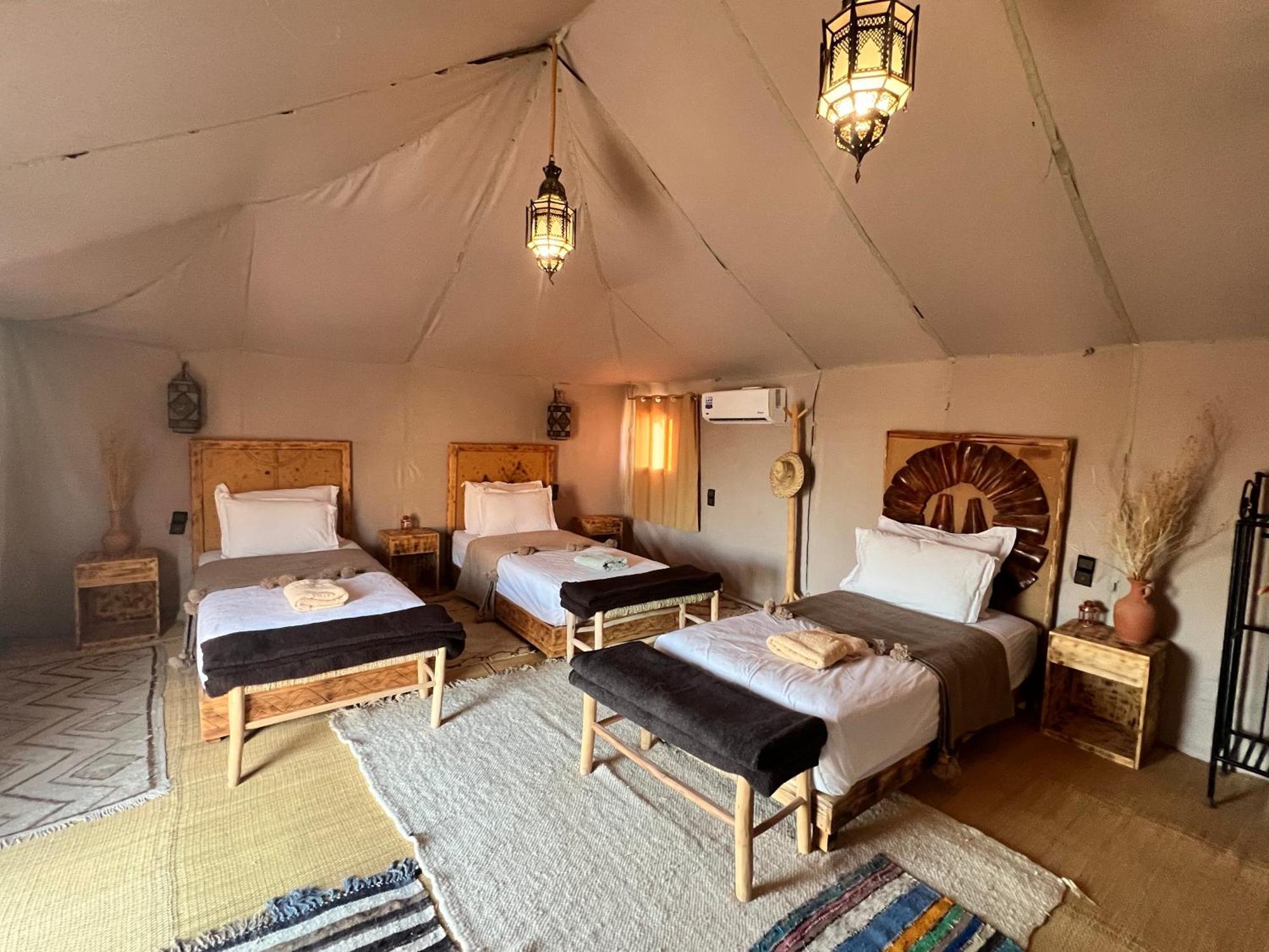 Amskou Luxury Desert Camp Merzouga Esterno foto